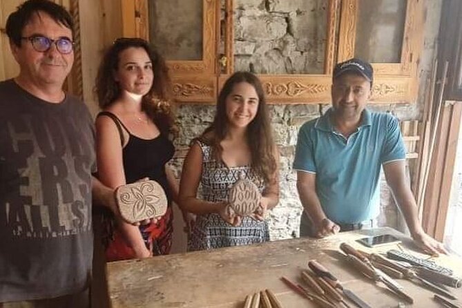 Wood Crafting Experience in Gjirokastra - Carving under close supervision
